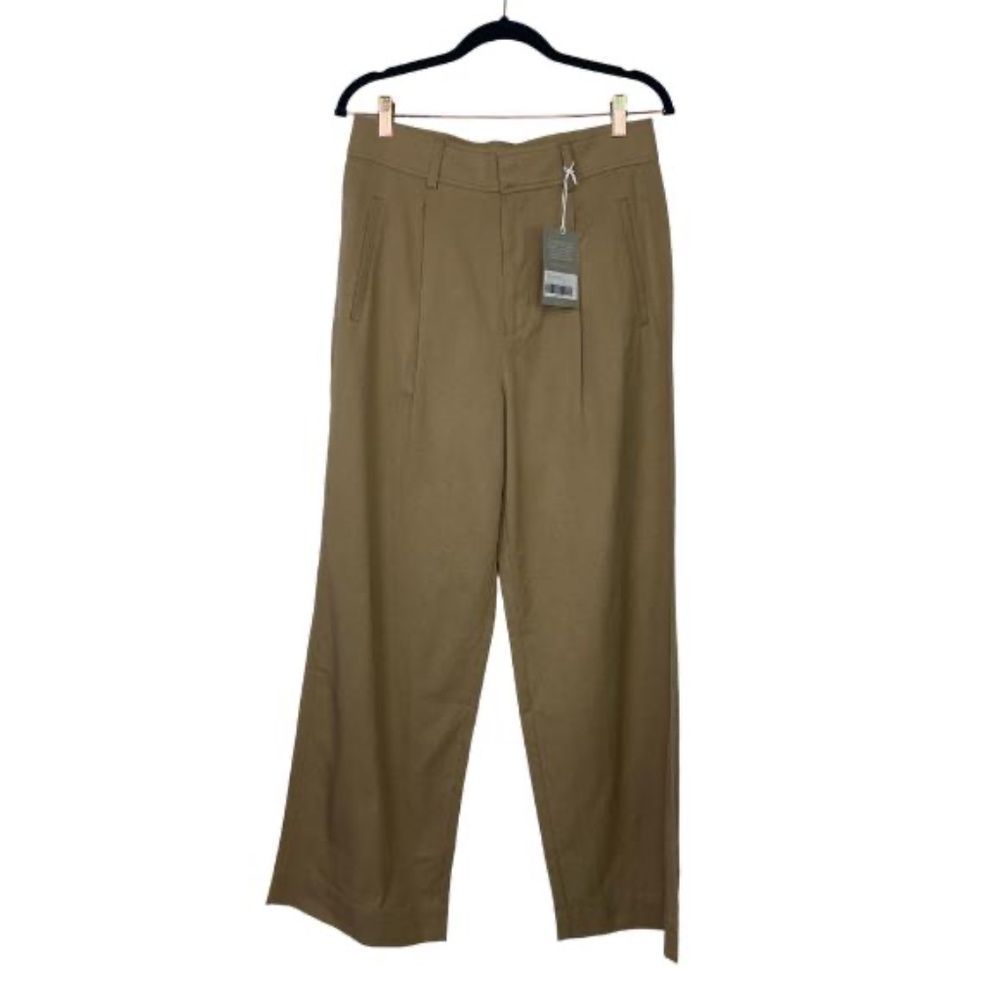 Everlane Tan Wide Leg Pants - Picture 4 of 9